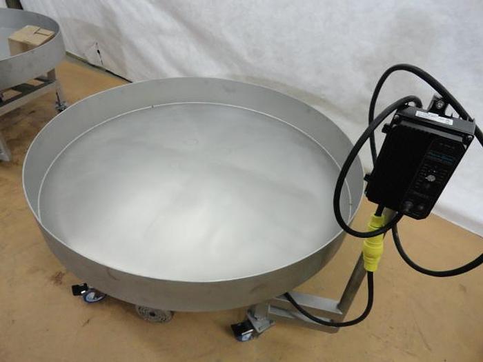 Used Lazy Susan Turntable, Custom built, New 48" dia