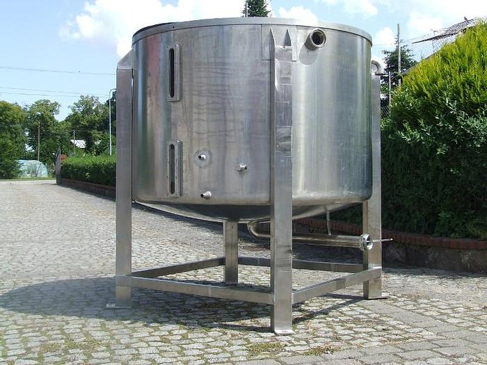 Used Zbiornik nierdzewny z wężownicą - 2.500 l