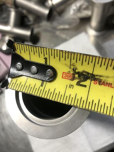 High Vacuum Nipple 12 1/2" Long Stainless Steel(M1)