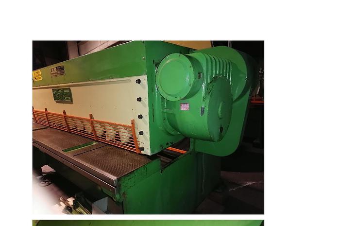 Usato cesoia fermo riboldi 2550x5