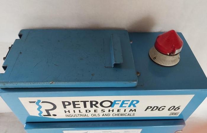 Used Piston lubricating system, powder dosing unit, PDG 06, Petrofer,  used
