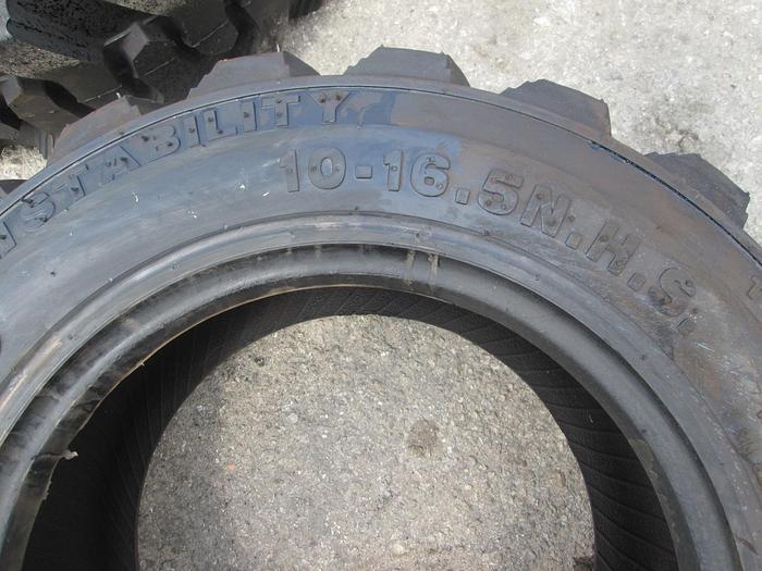 Used 10-16.5 Skid Steer Tires