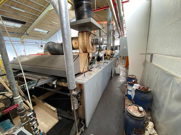 Used Levelling stenter DOMISSE Vaporam 2350 mm