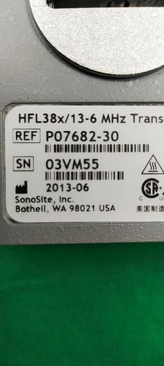Gebraucht SonoSeite HFL38x/13-6 Linear Ultraschallsonde