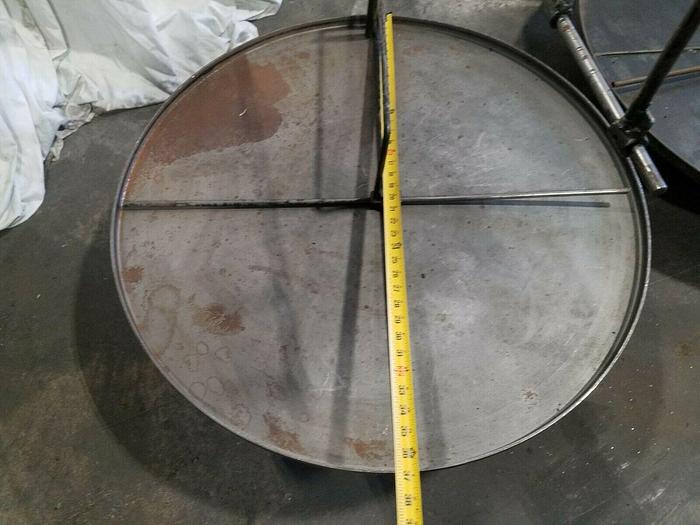 Used 37" Stock Reel Metal Material Strip Payoff Stamping