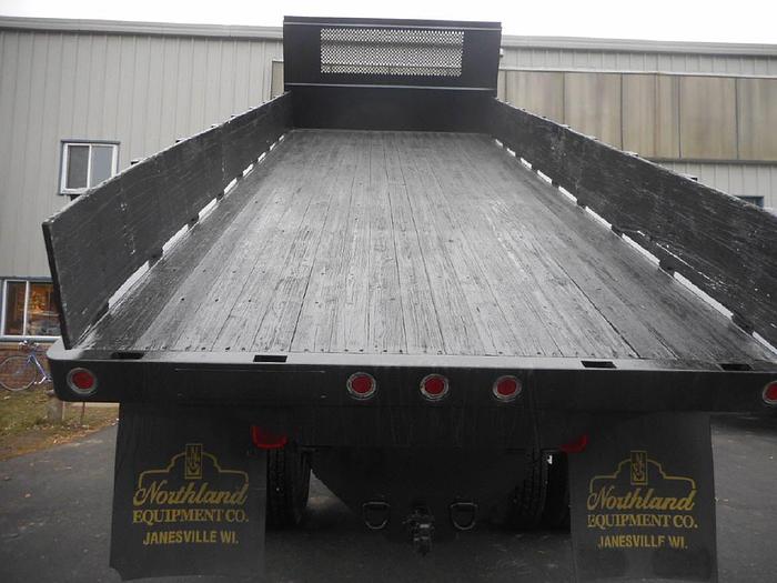 Used 18ft. Omaha Standard Dumping flatbed