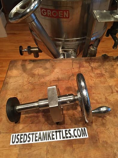 Used NEW GROEN STEAM KETTLE 3 quot TANGENT DRAW OFF VALVE COMPLET
