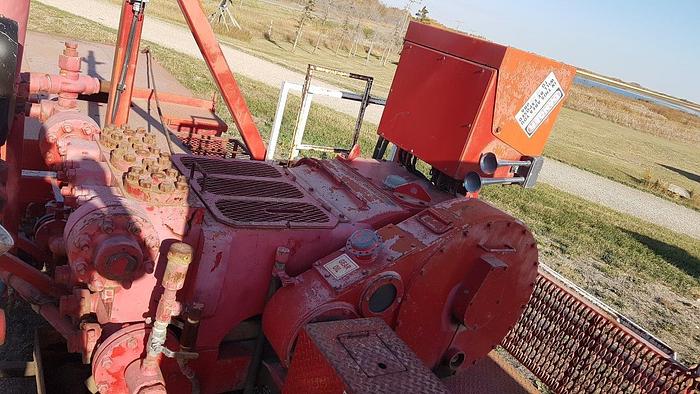 Used 1987 Pacific 4 Axle Carrier Style Oilfield Pump / Kill Truck