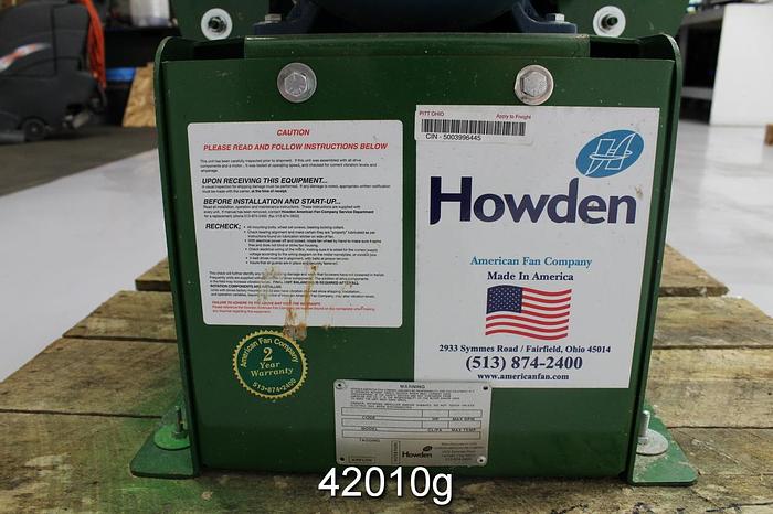 Used Howden American Fan Co. BC-2-06S-18B Blower #42010
