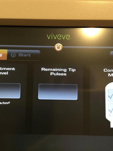 Used 2017 Viveve Model S console Vaginal rejuvenation & Stress Urinary Incontinence