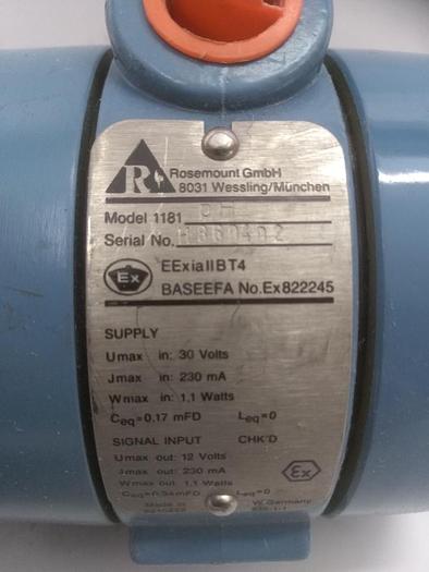 D'occasion Transmetteur de pression 1181 pH, Rosemount