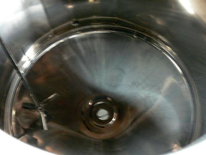 Used DCI 500 Gallon Stainless Steel Single Walled Tank/ Reactor / Pressure Vessel