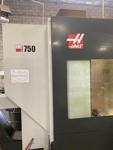Used HAAS UMC-750 5-Axis CNC Vertical Machining Center