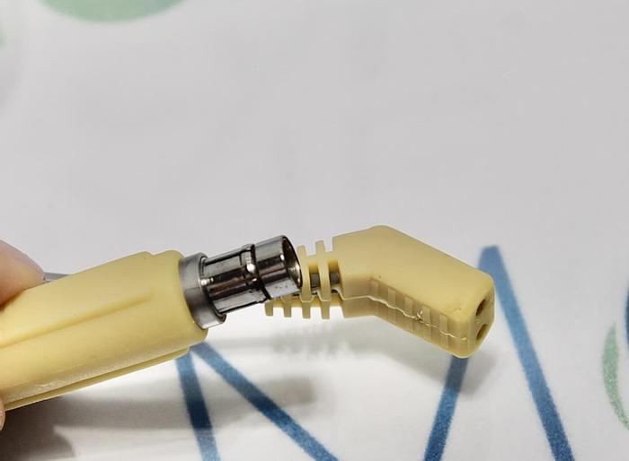 KIRWAN SURGICAL Bipolar cord, 12', 45° connector, fits O.M.S type connector