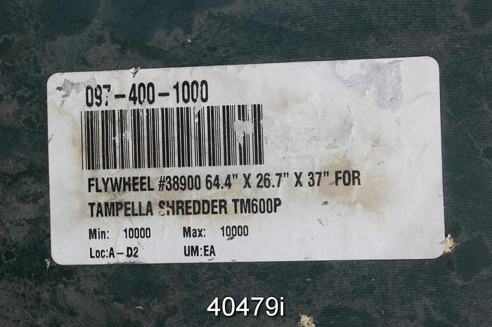 Refurbished Tampella TM600P Pump Mill Shredder #40479