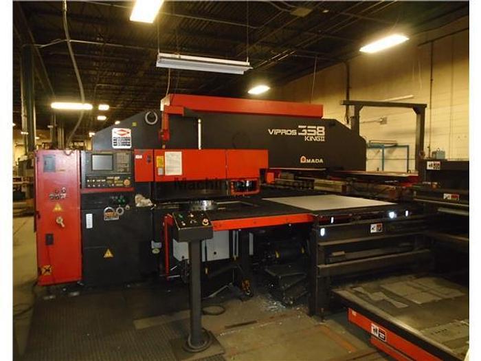 1998 33 Ton Amada Vipros 358 King II CNC Turret Punch