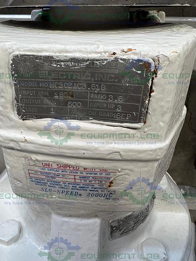 Used Alpha Stainless  2118P12 Rotary Lobe Pump on Stainless Steel Rolling Cart