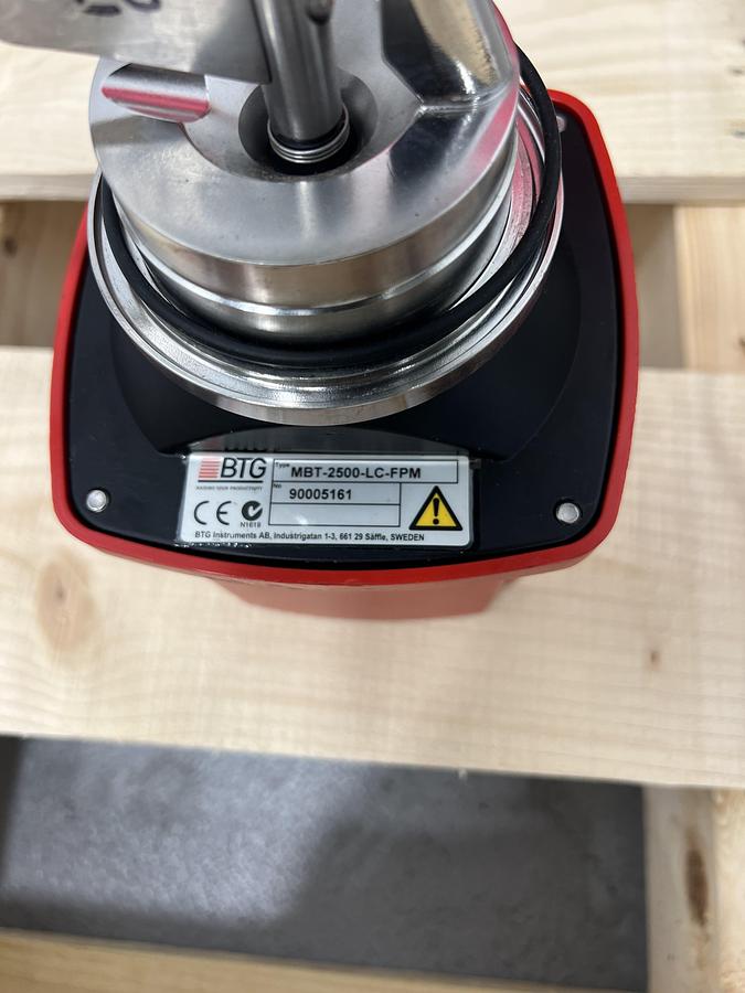 Unused BTG  MBT-2500 Blade Type Consistency Transmitter With CPM-1300 Communication Platform #47253