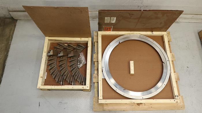 Unused Fiberprep Scavenger II Complete Rotor Set #46065