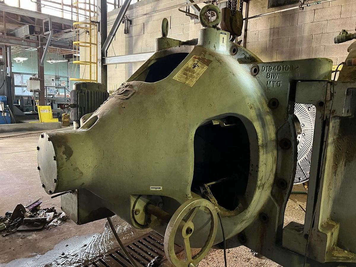 Refurbished Beloit DD4600 Disc Refiner, 42" #47236