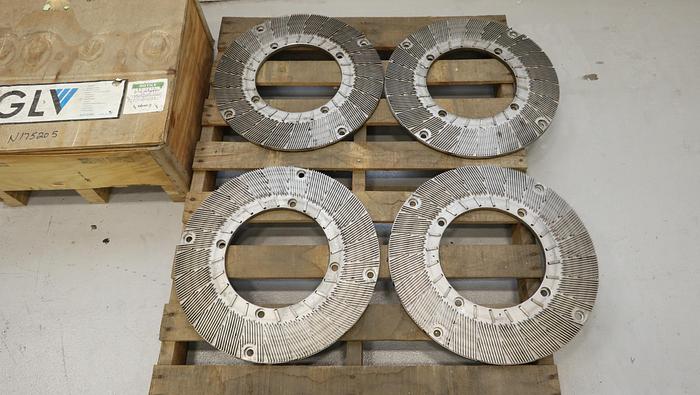 Used GL&V DD4000 20" Refiner Plates #45124