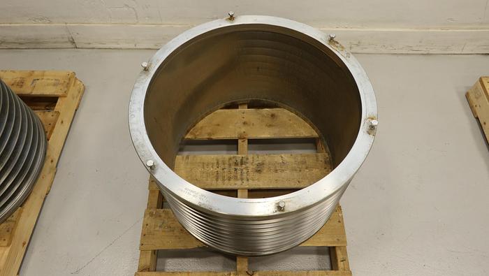 Used Black Clawson UV200 Pressure Screen Basket #44874