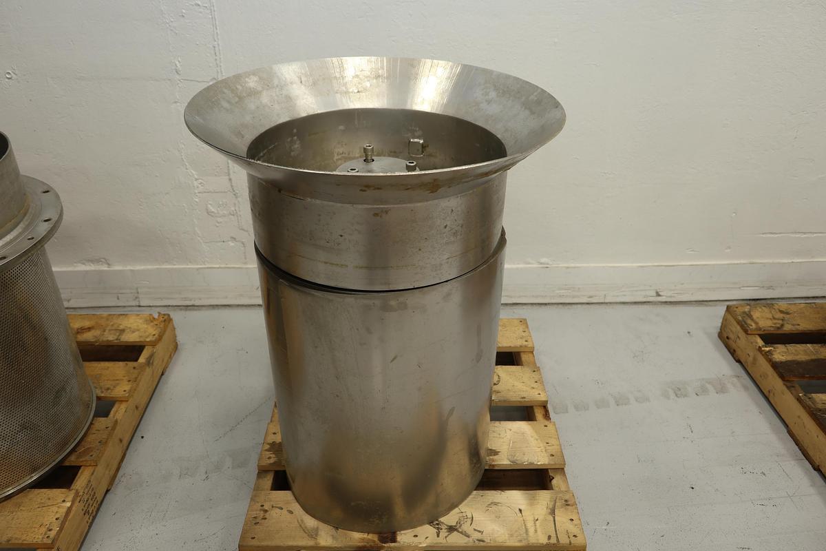 Used Bird 400 STB Pressure Screen Solid Rotor #47487