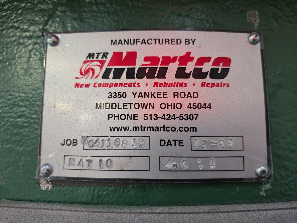 Refurbished Black Clawson No.3 Pulper Drive #46717