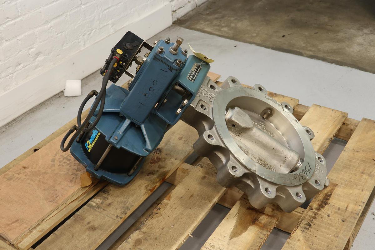 Unused Dezurik BHP 12" Air Operated Butterfly Valve #47506
