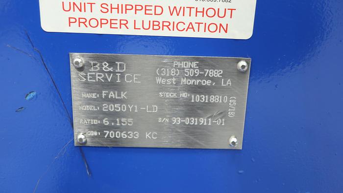 Refurbished Falk 2050Y1-LD Gear Drive #45418