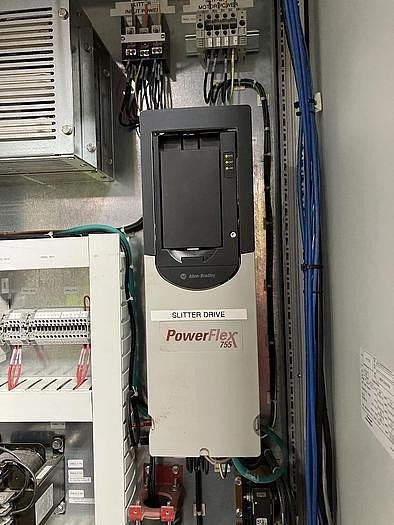 Used 110" WIDE FACE (APPX 106" MAX WEB) LANGSTON TWO DRUM WINDER