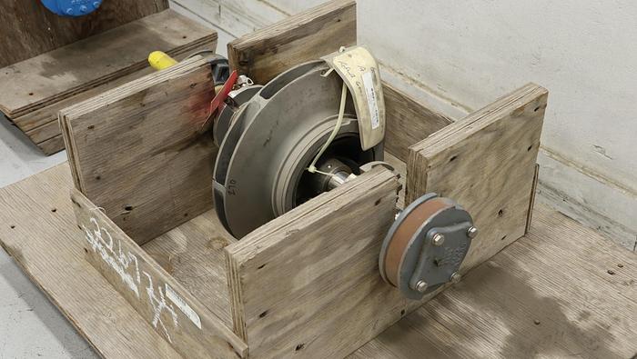Used Goulds 3405 6x8x17 Pump Rotating Assembly #46502