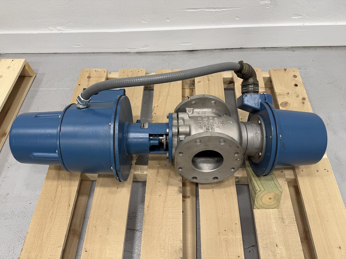 Unused Dezurik 4" Electronic Basis Weight Valve #46870