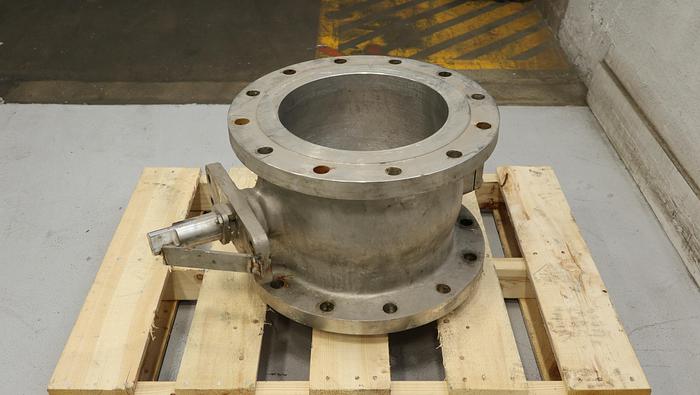 Unused Dezurik 12" CF8M V-Ball Valve Body #46082