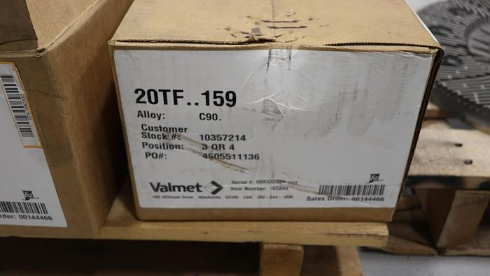 Unused Sprout Waldron 20" Twin Flo Refiner Plate Set #45435