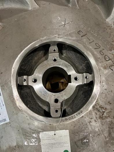 Unused Voith Pulper Rotor Style ST6C-M RH, Unused Storeroom Spare #40630