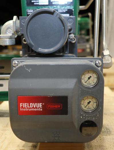 Used Fisher 3" V150 Series B Air Operated Vee Ball Valve #46258