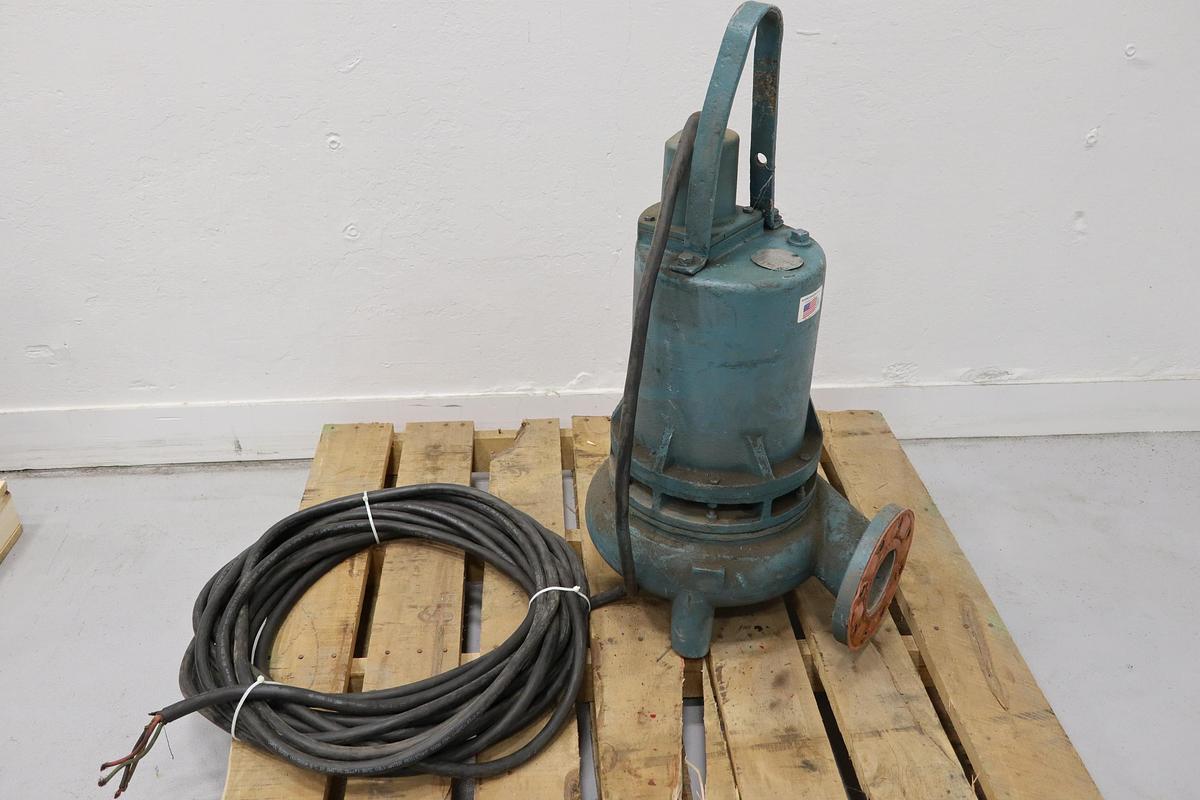 Used Barnes SEH 1004 3.5x4 Submersible Pump  #47360