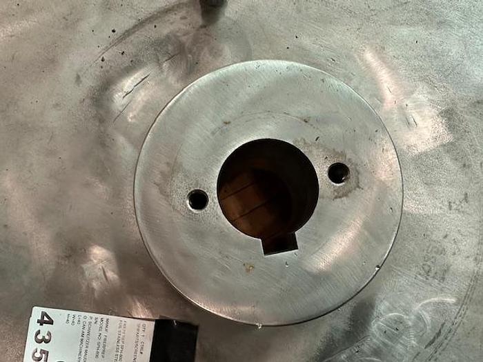 Used Fiberprep SPH-800 Pressure Screen 8-Foil Stainless Steel Rotator #43578