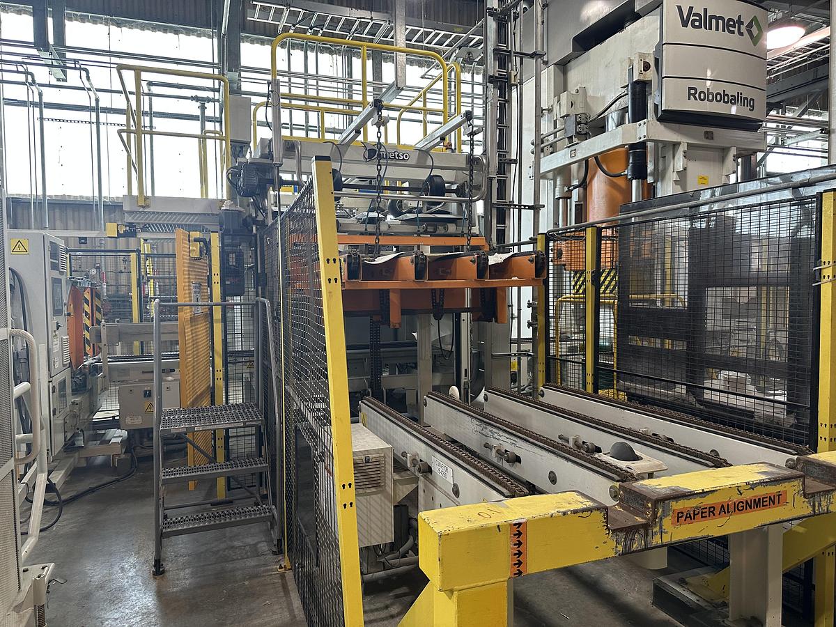 Used METSO Bale Forming & Bale Handling System