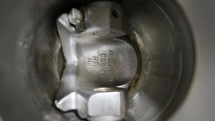 Used Fisher 3" V150 Series B Air Operated Vee Ball Valve #46327