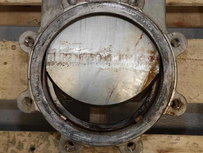 Used FABRI-VALVE 8" Hand Operated Knife Gate Valve #46251