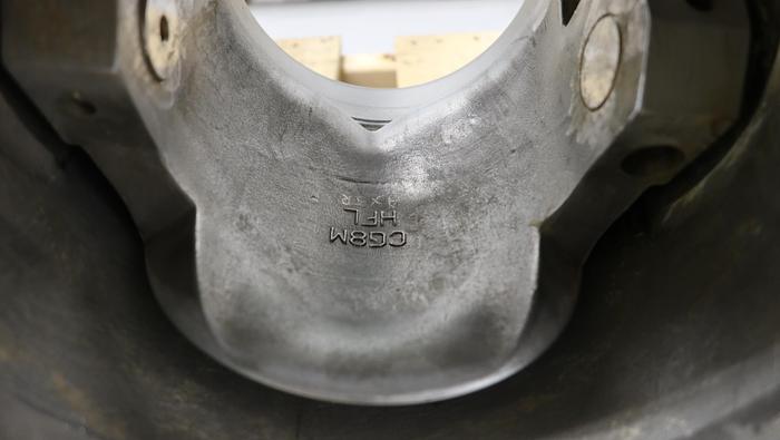 Used Fisher 8" V150 Series B Air Operated Vee Ball Valve #46415