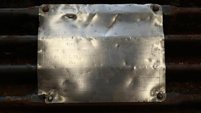Used RELIANCE YF 449TTES8888AP W 200 HP A/C Motor #45015