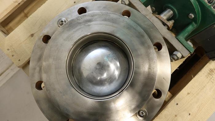 Used Fisher 8" V150 Air Operated Vee Ball Valve #46489