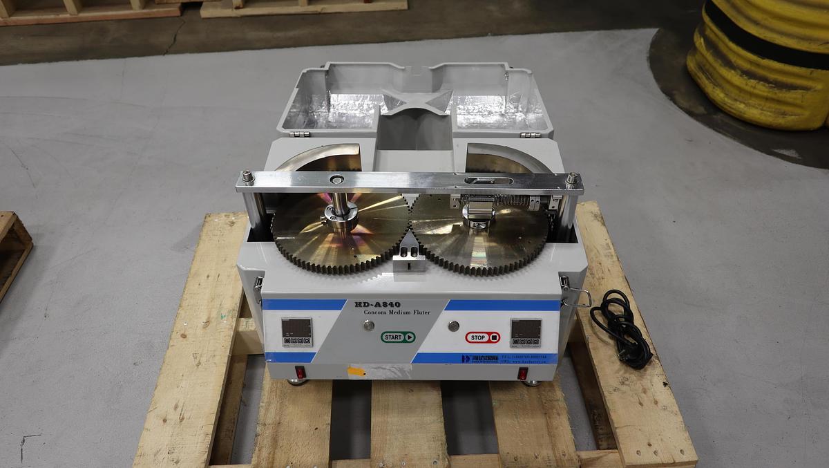 Used Haida International Equipment Co. HD-A840 Concora Medium Fluter Machine #46800