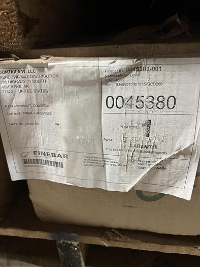 Unused Beloit Jones Dd4000 46" Refiner Plate Set #38584