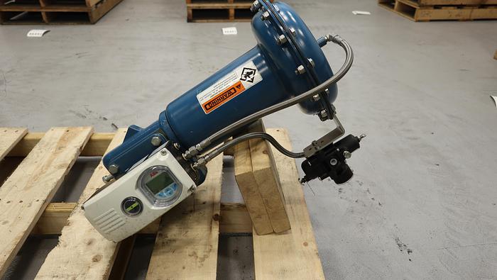 Used Dezurik 4" Air Operated Butterfly Valve #46495