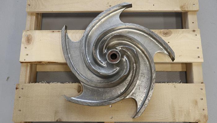 Used Goulds 3175 4x6x18 5-Vane Impeller #44969