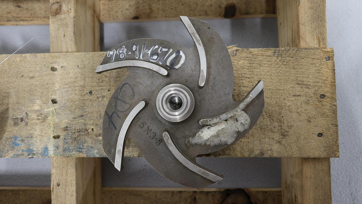 Unused Summit 3196 STX 1.5x3x8 5-Vane Impeller #46820